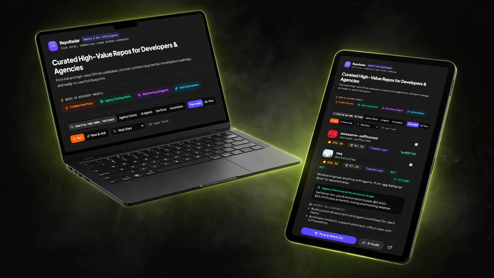 RepoRadar — ai project by SolidAtoms